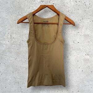 Sweet Nothings by Maidenform Tan Shapewear Slimming Scoop Neck Sleeveless 3X